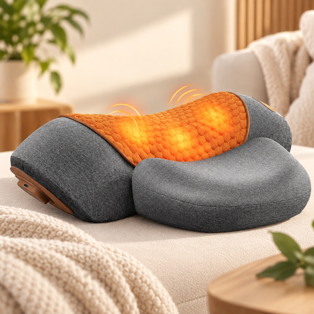 3-in-1 Nackenmassagekissen | NackenRelax