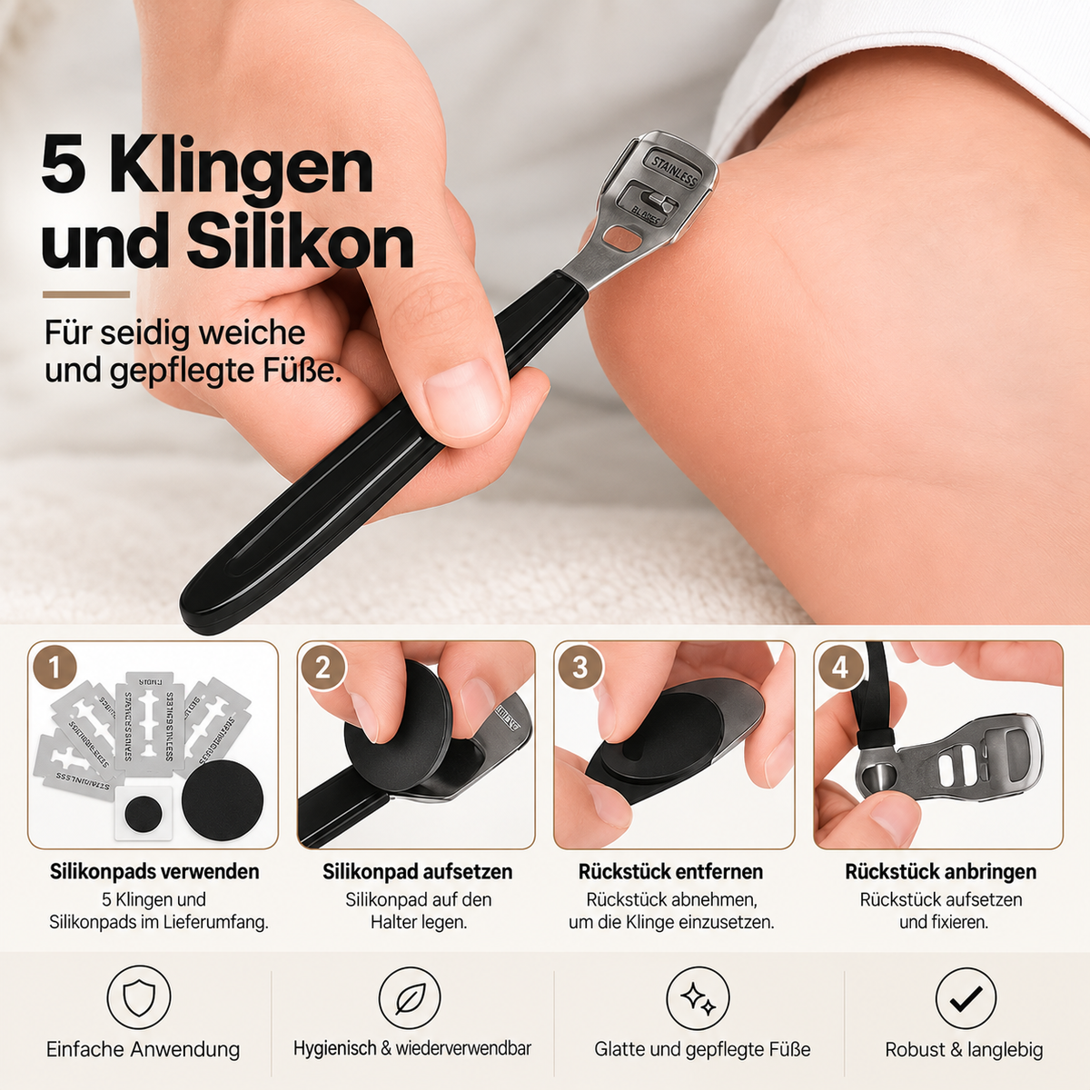 23-teiliges Pediküre-Set | PediVera