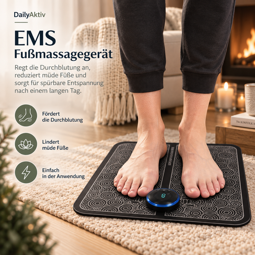 EMS Fußmassage-Matte | AktivPulse