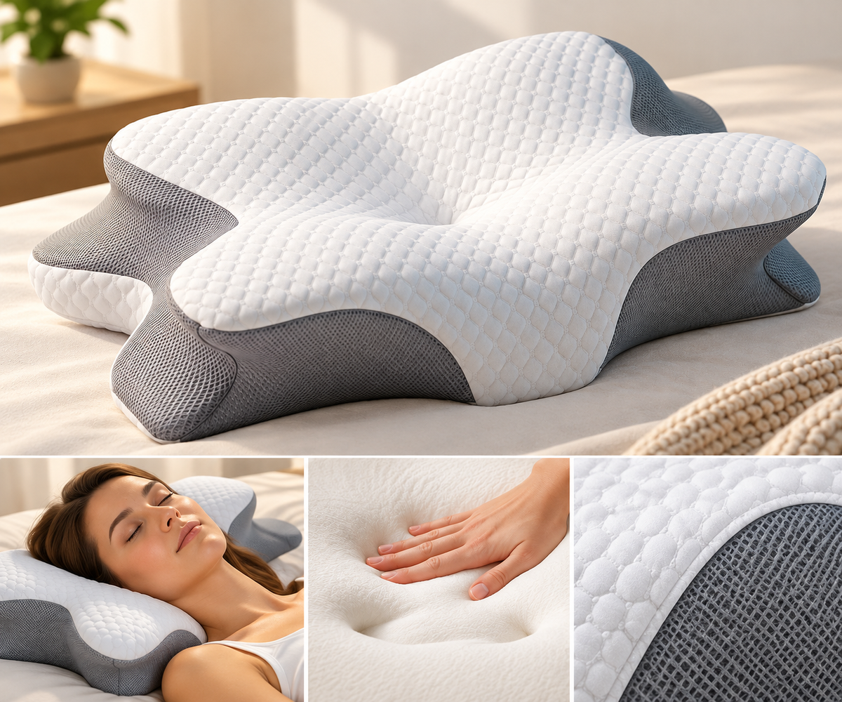 Ergonomisches Nackenkissen | SchlafBalance