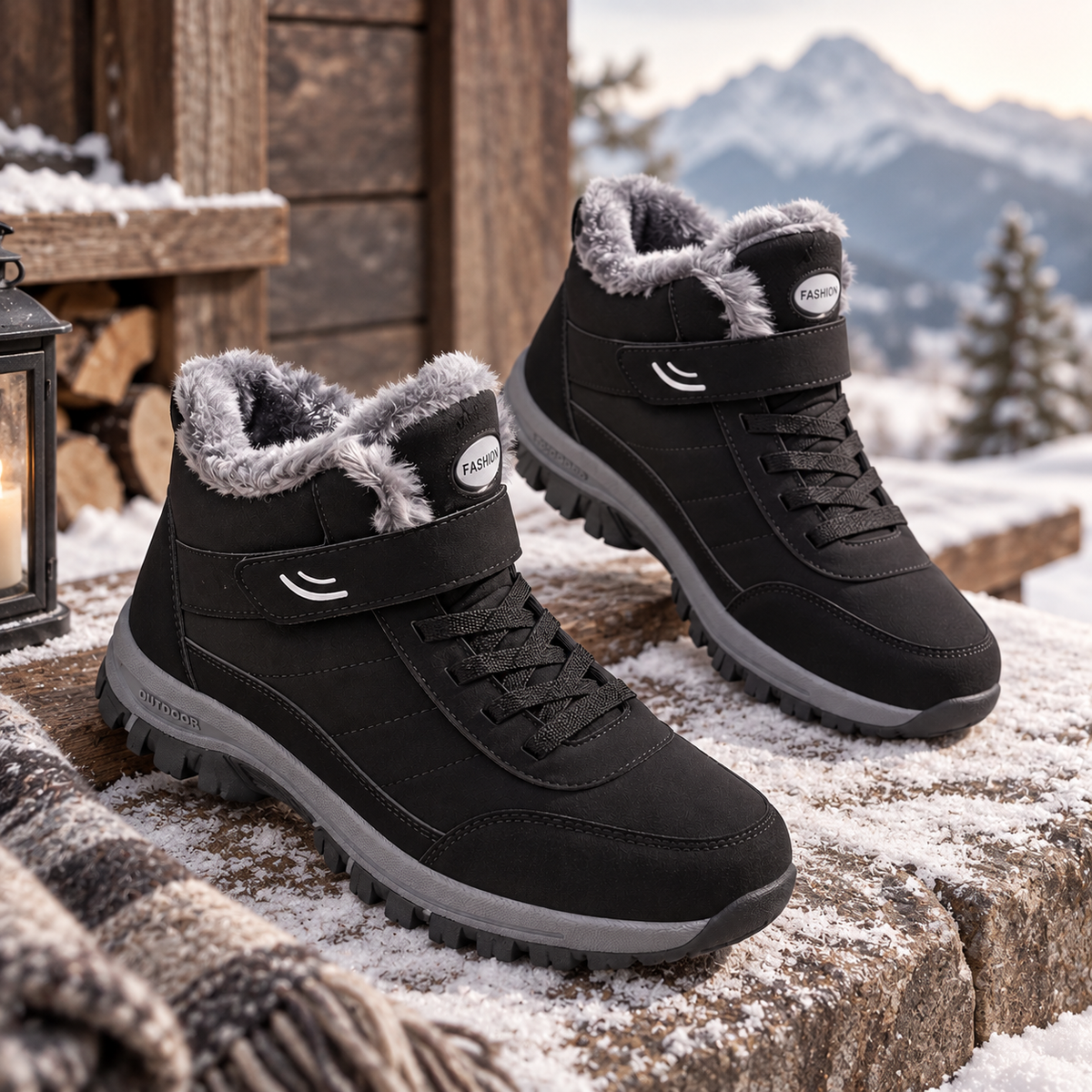 Gefütterte Winterstiefel | WinterKomfort