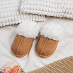 Warm gefütterte Hausschuhe | WärmeLivia