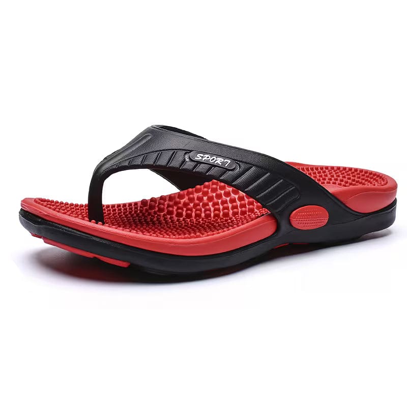 Massage-Zehentrenner mit Akupressur-Fußbett | ReflexStep